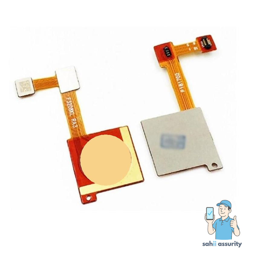 Fingerprint Sensor with Flex Cable for Xiaomi Mi A2 Gold